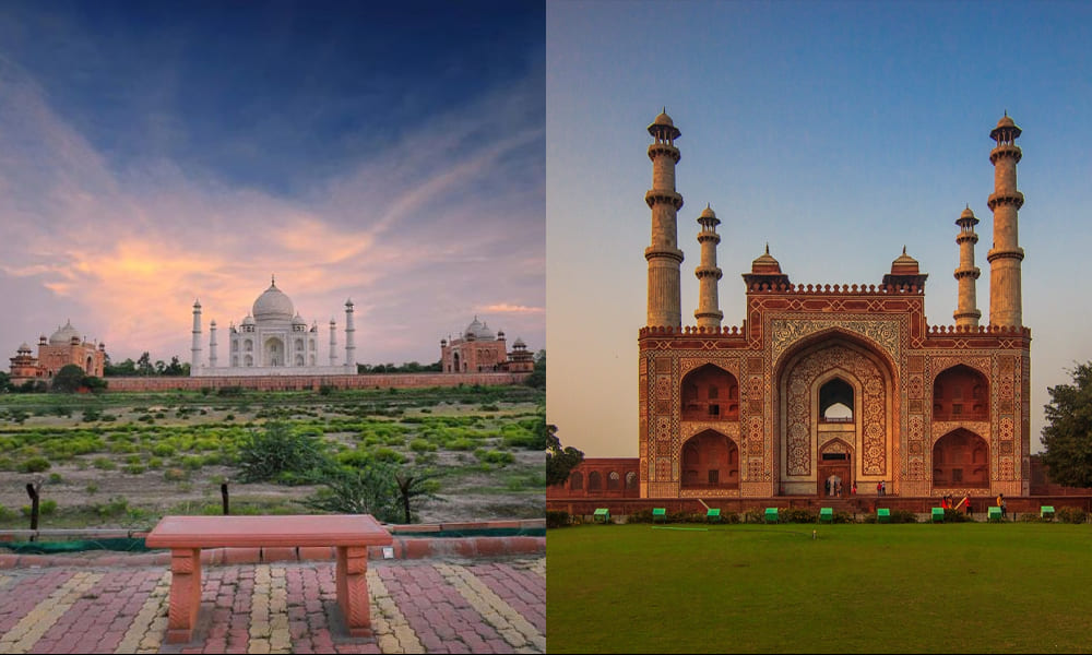 Mehtab Bagh Sikandra Fort (Akbar Tomb)