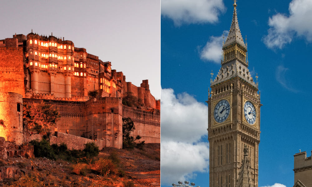 Mehrangarh Fort, Clock Tower Sentence 