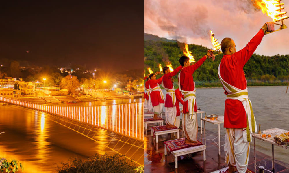 Ram Jhula (Ganga Aarti Parmarth Niketan)