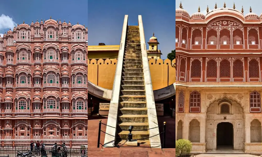 Jaipur,Hawa mahal ,Jantar mantar ,City palace